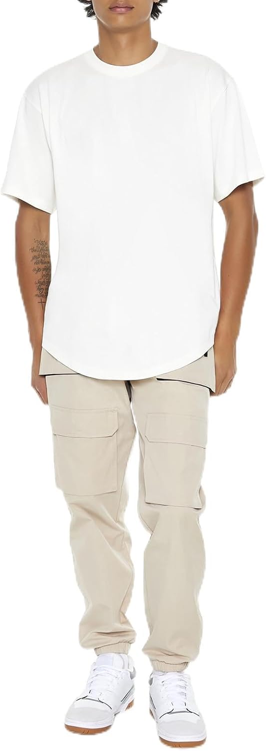 Forever 21 Mens Slim-fit Drawstring Cargo Joggers