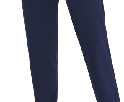 Scrub Pants for Men – Slim Jogger Pants with 5 Pockets, Yoga Waistband, Anti-Wrinkle Scrubs for Men