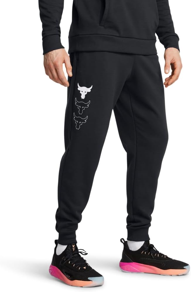 Under Armour Mens Project Rock Rival Fleece Joggers