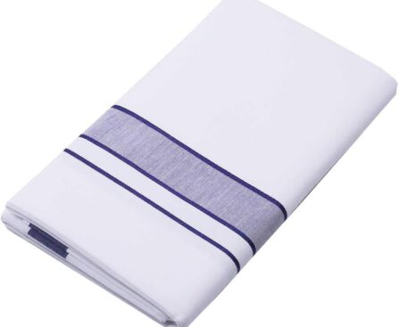 Cotton Dobby Design Border Dhotis Cotton Vesti Mundu Sarong Kerala Kasavu Border Dhoti