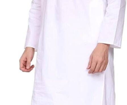 TOSQP27 Mens Cotton Kurta Pajama Set Gift Boys Ethnic Wedding Party Grooms Pyjama Outfit Men Traditional Festive Long Sleeve