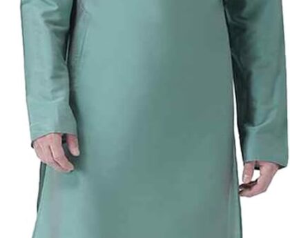 KISAH Men’s Kurta Churidar Set – Traditional Indian Ethnic Wear for Men – Ideal for Weddings, Festivals & Celebrations