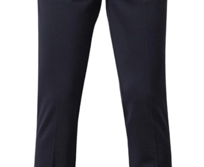 Men’s Dress Pants Tall Classic Fit Flex Expandable Waist Flat Front Wrinkle-Free Formal Pants for Business and Office