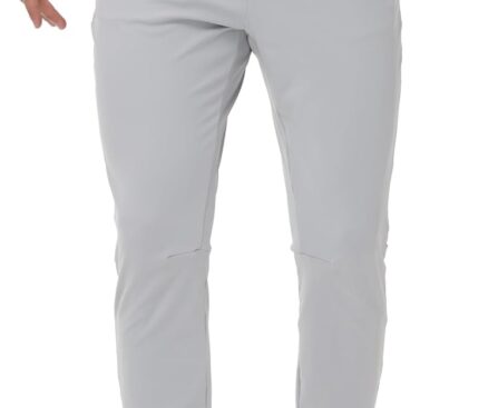 Blaosn Athletic Joggers for Men with Pockets Gym Workout Jogging Sweatpants Stretch Casual Travel Tapered Track Pants