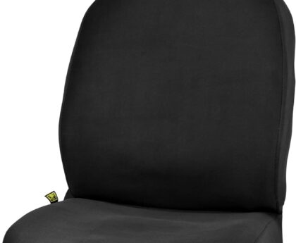 Body Glove 22-1-70331-9 Hyper Fit Universal Bucket Seat Cover for Cars, Sedans, SUVs, Neoprene, Black, 1 Seat Cover