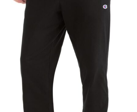 Champion Men’s Pants, Everyday Cotton, Lightweight Lounge, Knit Pants for Men (Reg. Or Big & Tall)