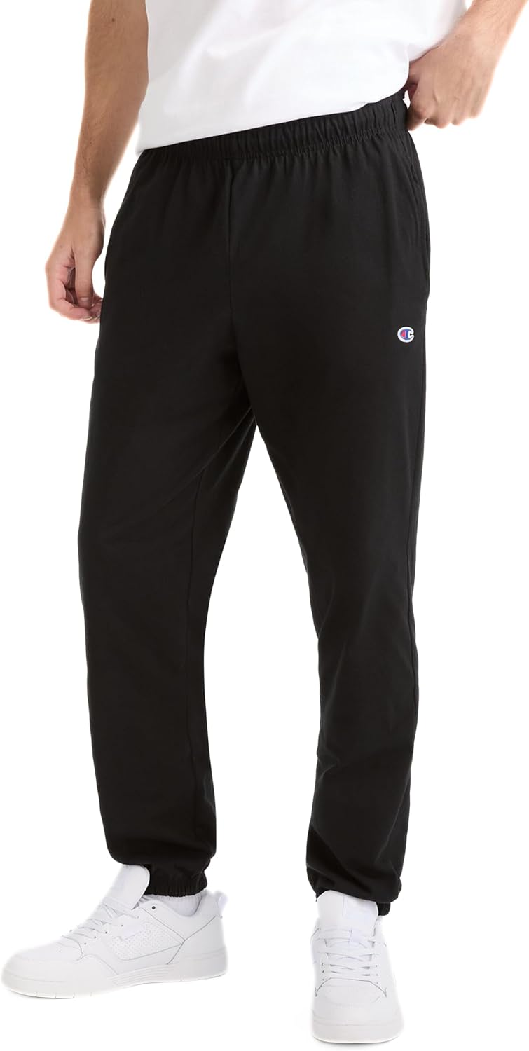 Champion Men’s Pants, Everyday Cotton, Lightweight Lounge, Knit Pants for Men (Reg. Or Big & Tall)