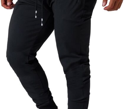 Mens Jogging Casual Pants Joggers Sweatpants Active Athletic Workout Sweatpants for Men