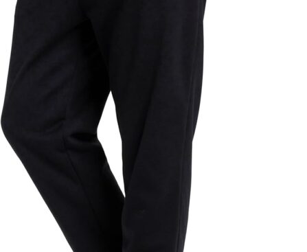 DITOK Men’s Sweatpants with Zipper Pockets, Fleece Tapered Sweatpants for Mens Joggers, Lightweight Mens Athletic Sweat Pants