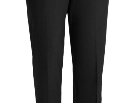 Men’s Classic Fit Flat Front Dress Pants Expandable Waist Wrinkle Free Suit Pants for Men