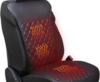 Universal Seat Cushion, Comfortable Seat Cover with Full Back Support in Winter (X-Large)