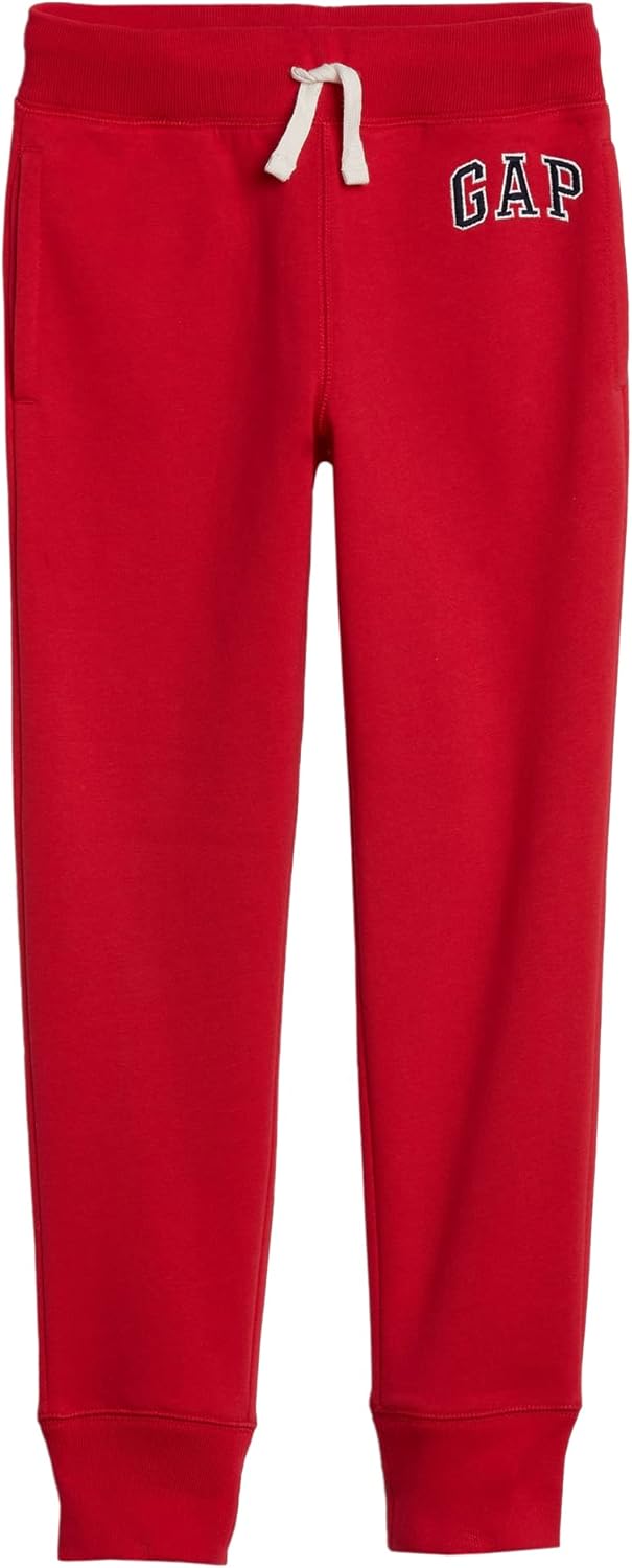 GAP Boys’ Heritage Logo Pull-on Jogger Sweatpants