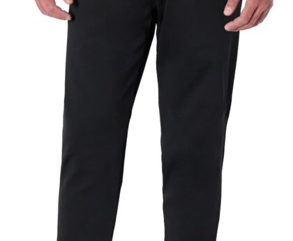 Amazon Essentials Men’s Athletic Performance Stretch Knit Gym Ankle Length Tapered Training Pant