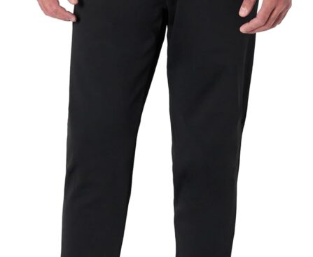 Amazon Essentials Men’s Athletic Performance Stretch Knit Gym Ankle Length Tapered Training Pant