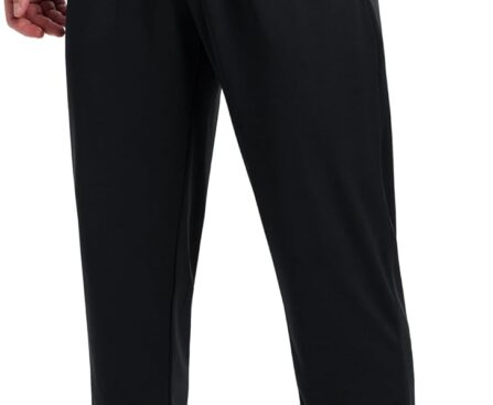 Men’s Sweatpants Athletic Workout Pants Lightweight Quick Dry Mesh Gym Running Lounge Pants with Pockets