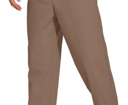 COOFANDY Men’s Linen Casual Lightweight Pants Elastic Waist Drawstring Beach Pants with Pockets