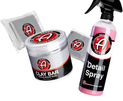 Adam’s Polishes Medium Grade Clay Bar Detailing Kit