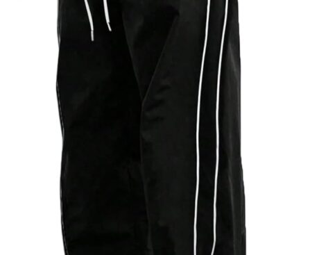 SOFIA’S CHOICE Men’s Baggy Pants Wide Leg Striped Star Casual Y2k Pant with Pocket Streetwear
