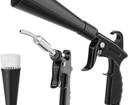 Detailing Car Cleaning Gun Interior Dryer Air Blow Gun, High Pressure Blower Gun, Car Detailing Tools for Quickly Blowing Out Dirt and DustWorking with Air