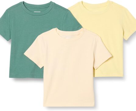 Amazon Essentials Boys Cotton T-Shirts