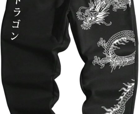 ZAFUL Printed Sweatpants for Men Casual Joggers Graphic Drawstring Sweat Pants Stretch Loose Solid Athletic Pants