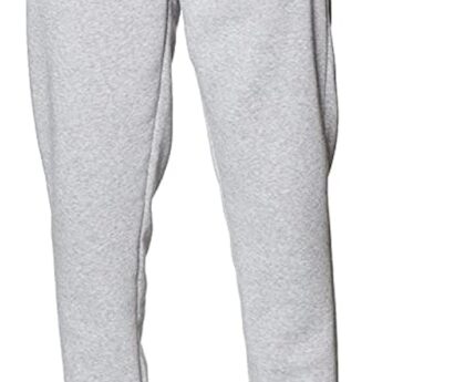 WT02 Mens Active Basic Fleece Joggers, Relaxed and Comfortable Sweatpants