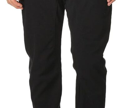 WT02 Mens Jogger Pants in Basic Solid Colors and Stretch Twill Fabric