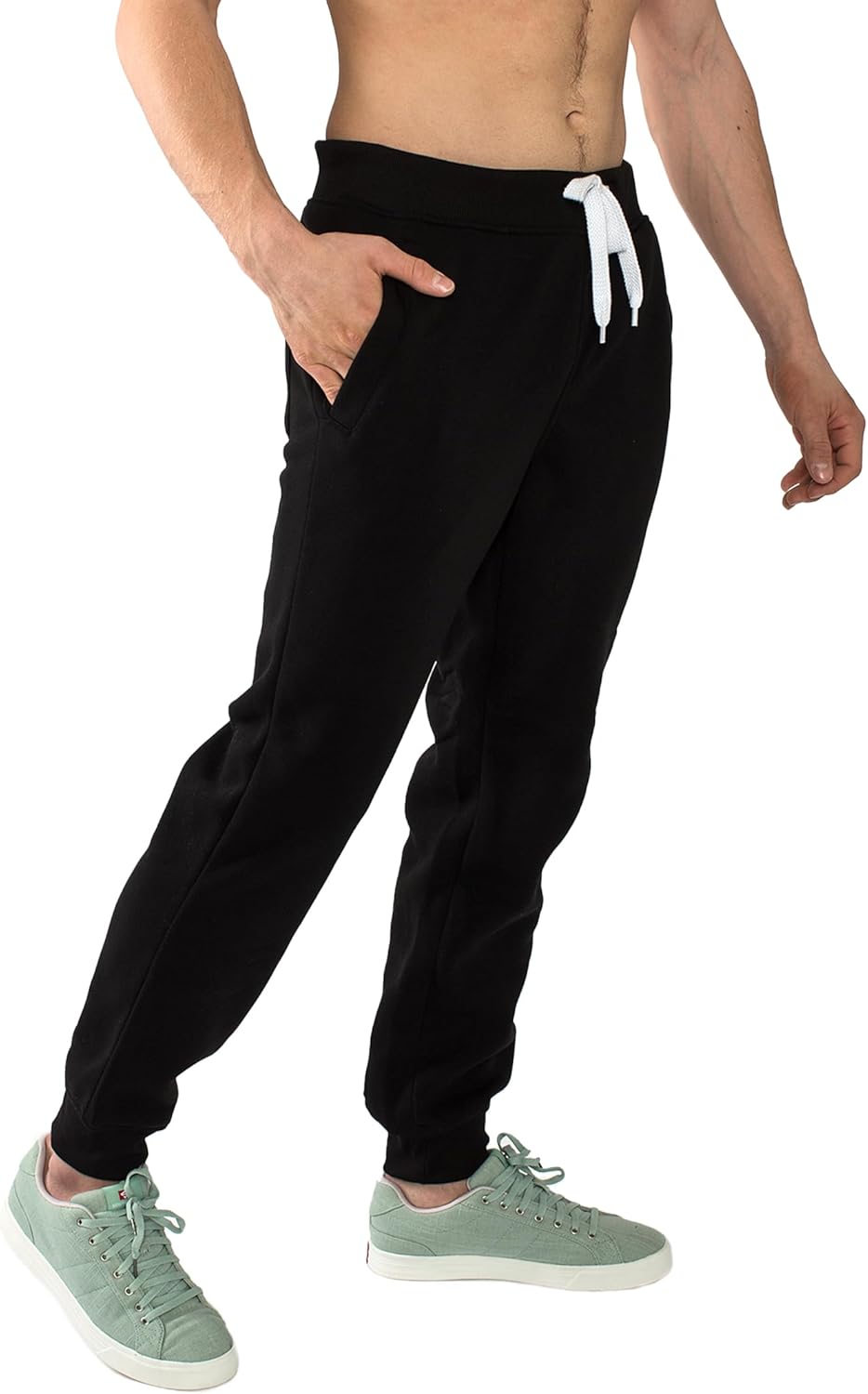 Southpole Mens 1570 Basic Active Fleece Jogger Sweatpants