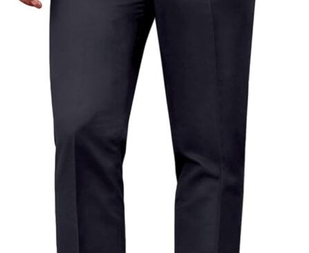 COOFANDY Men’s Classic Fit Dress Pants Flat Front Straight Formal Pants Wrinkle Free Expandable Waist Suit Pants