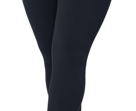Hugcurve No Front Seam High Waisted Workout Leggings for Women Buttery Soft Yoga Pants Gym Athletic Tights – 25”
