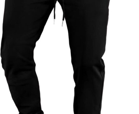 JMIERR Mens Sweatpants Tapered Gym Running Workout Pants Athletic Drawstring Joggers with Pockets