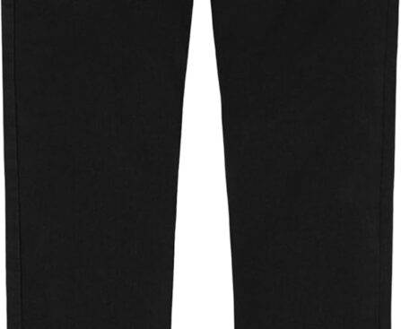 Nautica Boys Classic Fit Straight Leg Denim Jeans, 5-Pocket Style, Zipper Fly & Button Closure