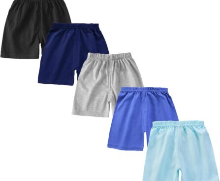 Toddler Baby Boy Elastic Waist Pull On Cotton Shorts for Littler Kids Boys Short Pants Summer Clothes