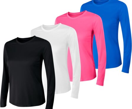 Hanes Women’s Sport Cool Dri Performance Long Sleeve T-Shirt