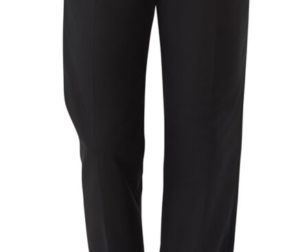 Men’s Classic Fit Flex Flat Front Dress Pants Formal Pants for Business & Office