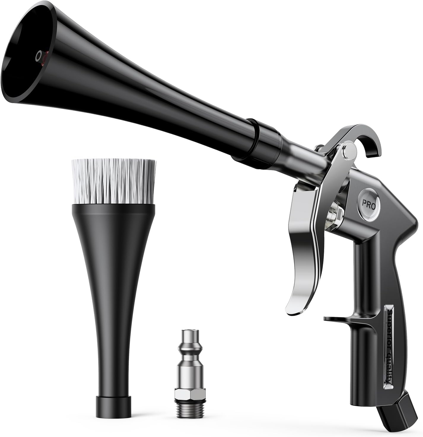 Tornado Car Cleaning Gun Interior Dryer Air Blow Gun, Automotive Tool Car Detailing Supplies High Pressure Air Gun, Car Detailing Cleaner Kit for Car Quickly Blasts Dirt and Dust Works with Air
