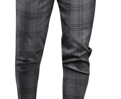 Mens Chinos Slim Fit Pants Flat Front Stretch Skinny Tapered Dress Pants Comfort Casual Solid Trousers