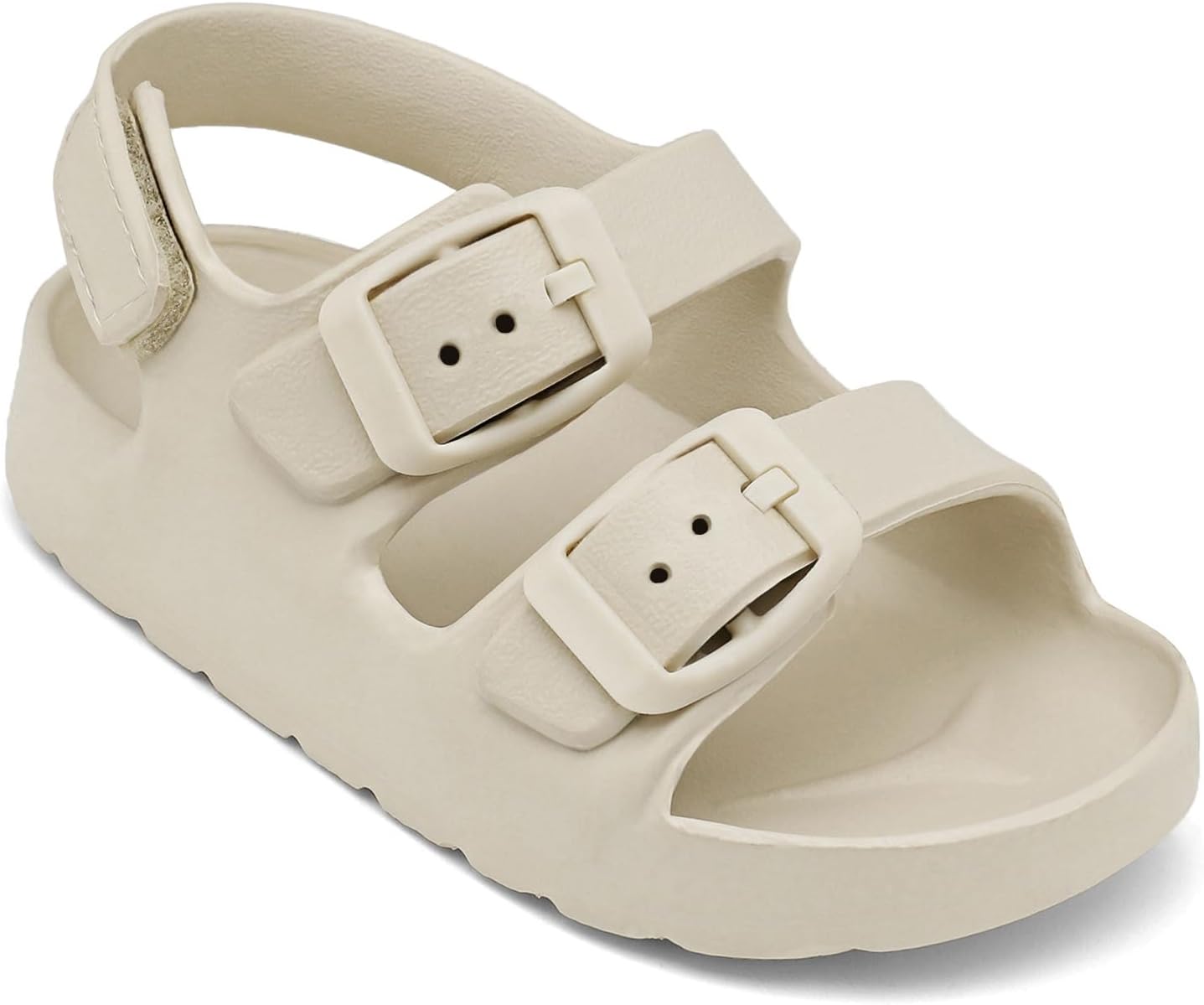 ChayChax Toddler Boys Girls Double Buckle Sandals Children’s Adjustable Back Strap Water Sandal