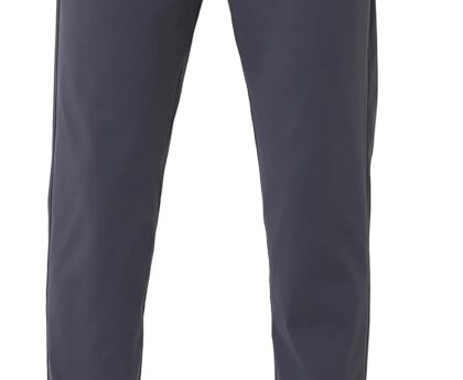 Mens Stretch Travel Pants 27″ Inseam Quick Dry Light Weight Sweatpants Workout Casual Joggers with Pockets