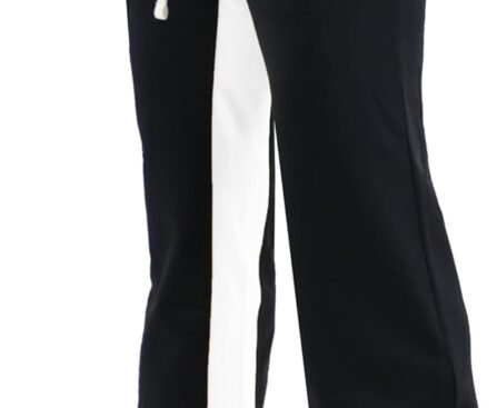 SCREENSHOT Track Pants 3202 Mens Streetwear Premium Stacked Flare Fit Urban Track Pants Workout Athletic Bottoms