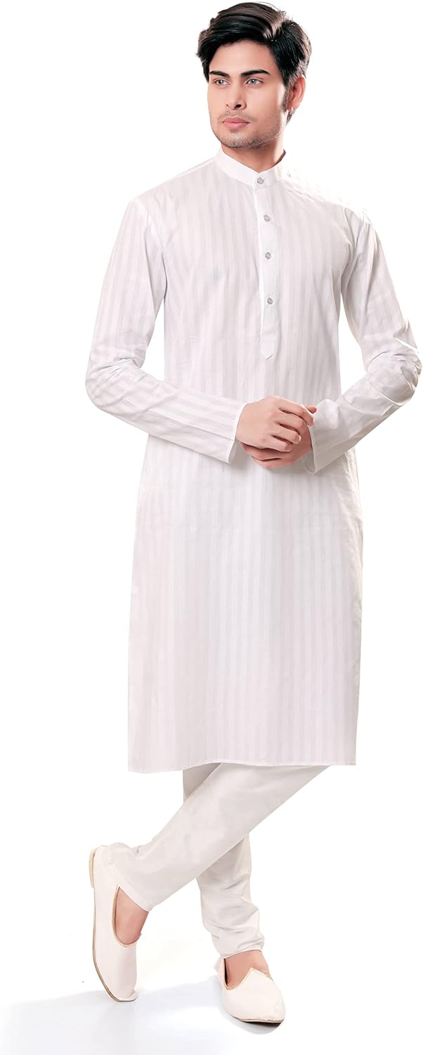 Mens Cotton Kurta Pajama Set