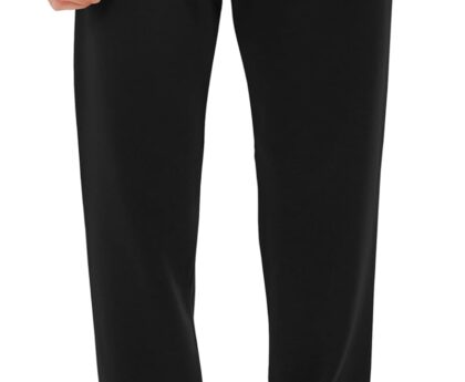 Men’s Regular Fit Sweatpants – Soft Brushed Fleece Joggers with Elastic Waist & Drawstring