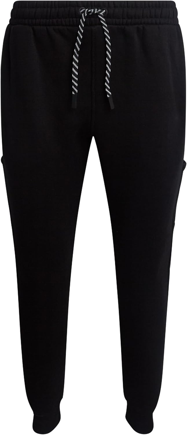 Spyder Mens Cargo Joggers – Soft Poly Fleece Mens Sweatpants with Pockets and Drawcord Waistband for Jogging Hiking Workout