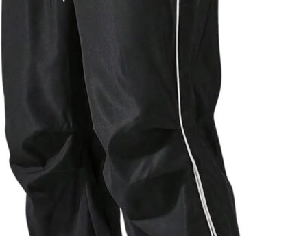 FCOOLYEET Men Track Pants Y2k Drawstring Lightweight Sweatpants Wide Leg Cool Parachute Pants Streetwear