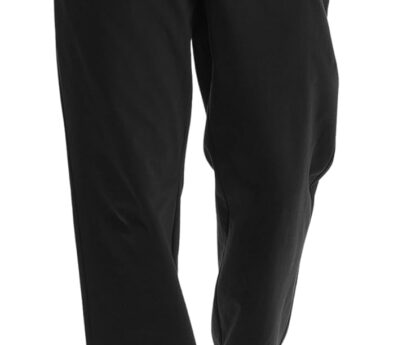 Hanes Men’s Essentials Jersey Sweatpants, Cotton Lounge Pants with Pockets for Men, 32” Inseam
