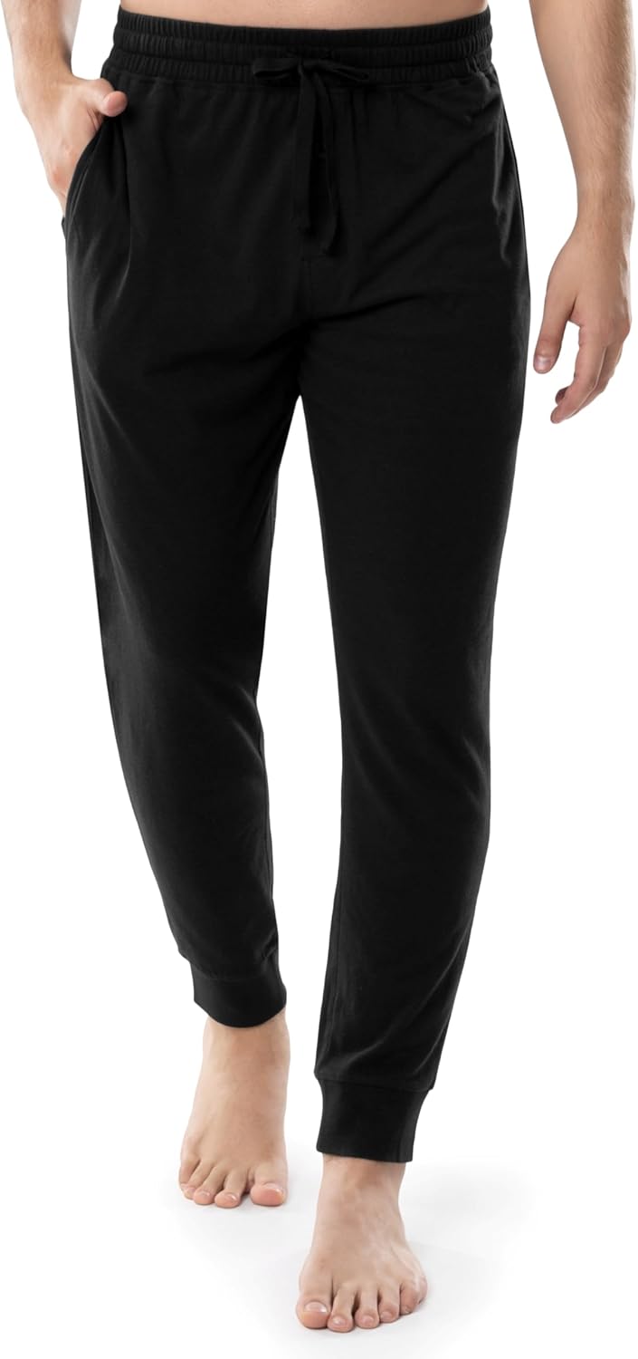 Fruit of the Loom Men’s Jersey Knit Jogger Sleep Pant