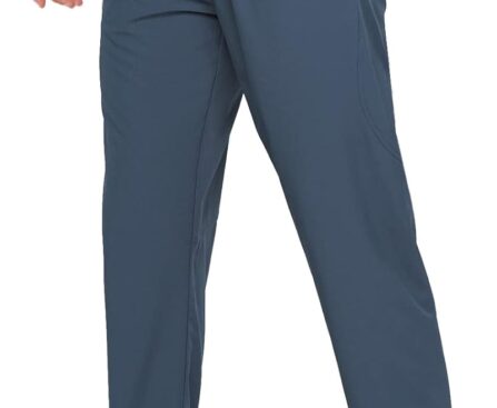 NORTHYARD Men’s Athletic Pants Running Workout Joggers Lightweight Gym Jogging Track Casual Sweatpants with Zipper Pockets