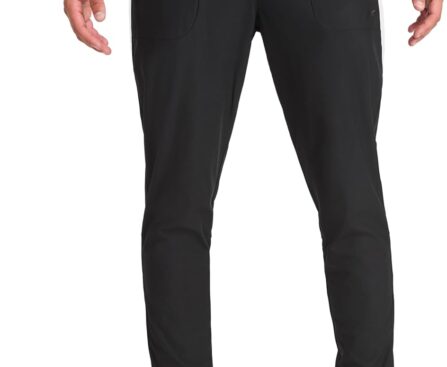 Reebok Mens Striker Pant, Standard Fit, 30” Inseam, Lightweight Poly Fabric