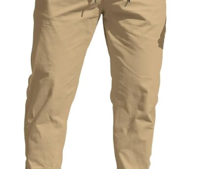 COOFANDY Mens Casual Joggers Pants Cotton Chino Cargo Sweatpants Hiking Outdoor Track Drawstring Pants