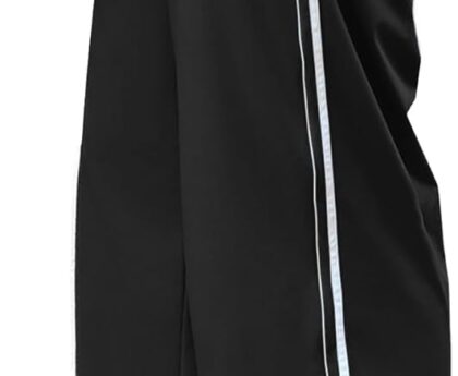 Susclude Mens Baggy Sweatpants Wide Leg Y2k Track Pants Fall Windbreak Stretch Casual Pants for 2025 Trendy Streetwear